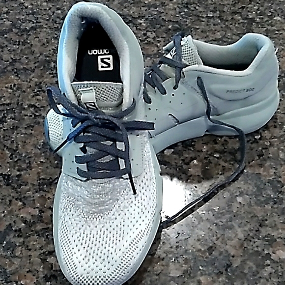 Salomon Women's Predict 2 Running Shoes ICY Morn/Copen Blue